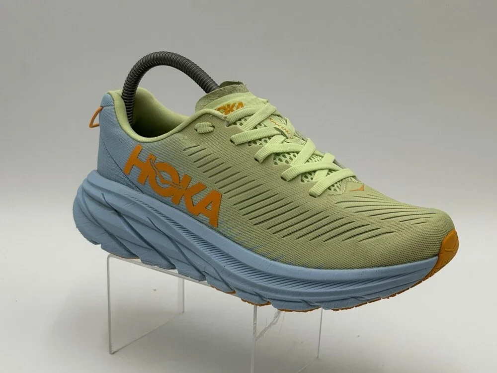 Hoka One One Rincon 3 Women's Size 7B Yellow Blue Orange